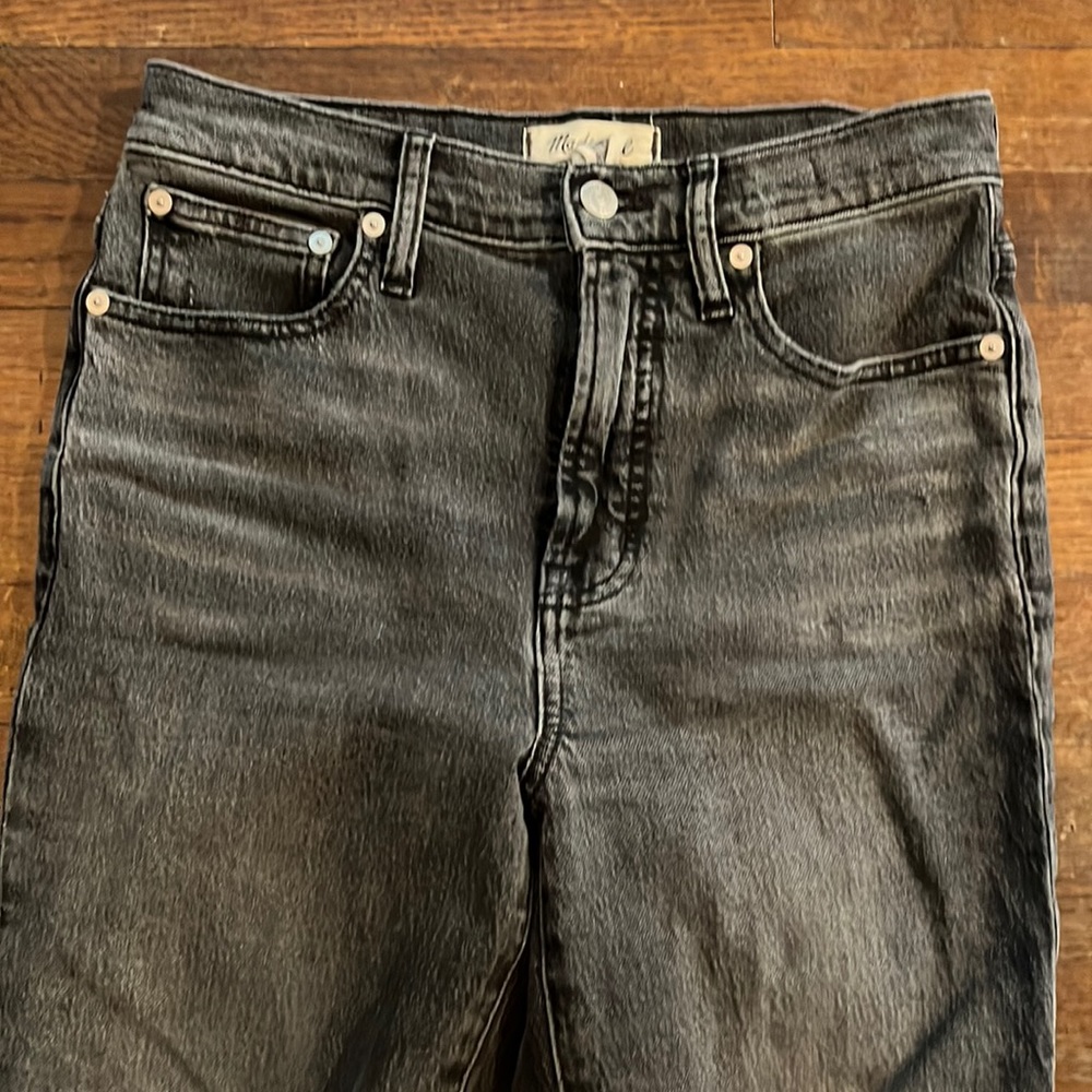 Madewell black perfect vintage jeans